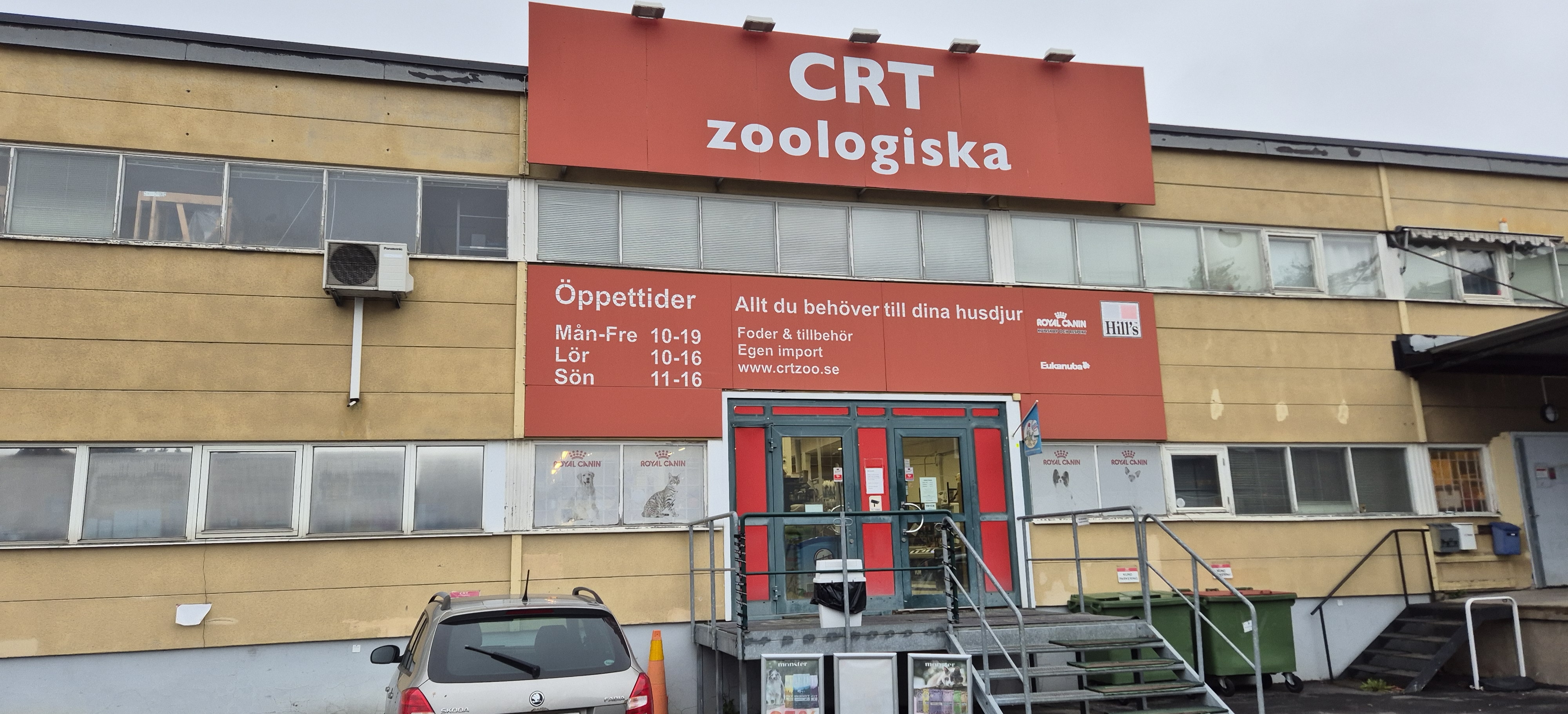 Fasaden på Bandhagen-butiken