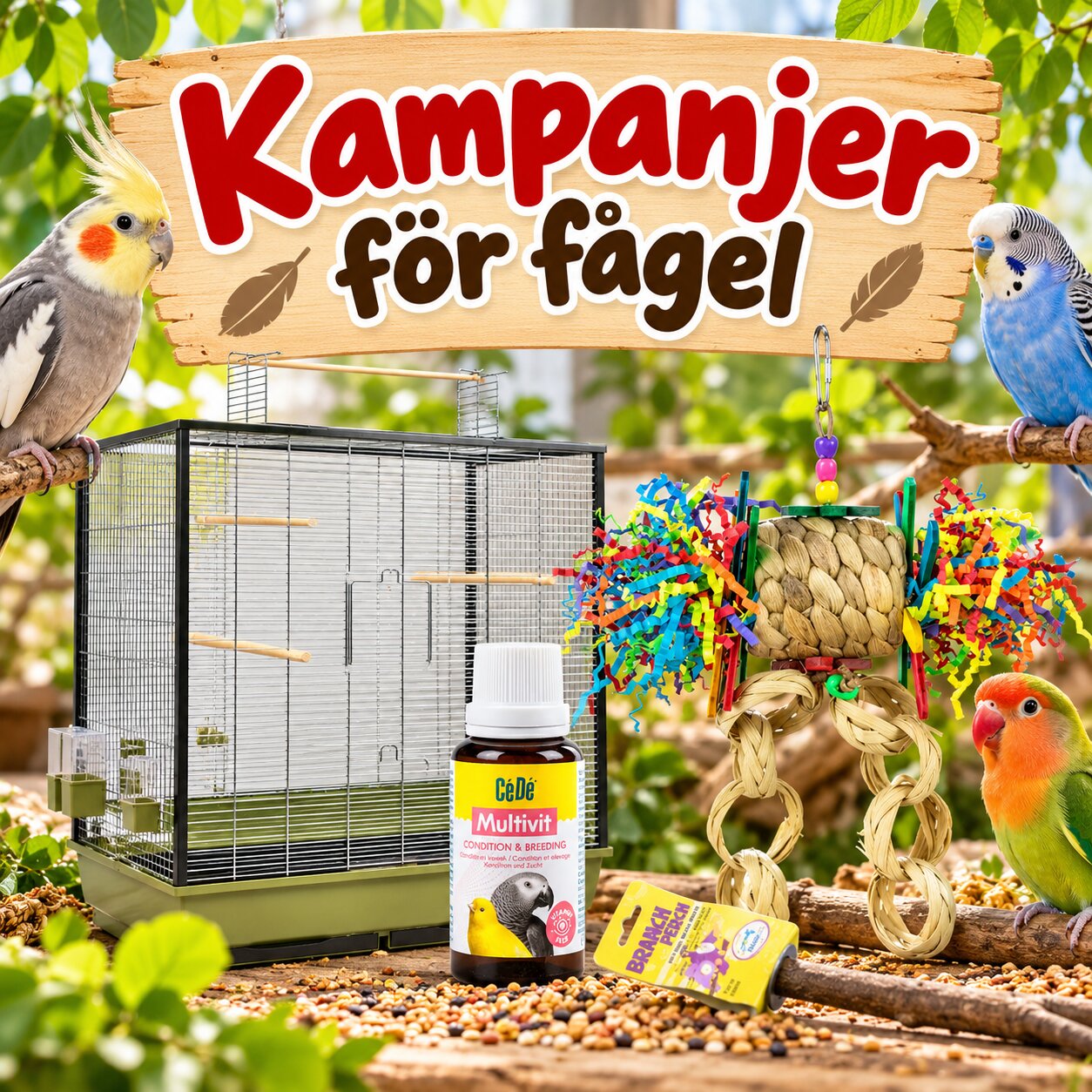 Kategoribild för fågler