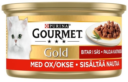 Gourmet Gold Oxkött i sås 85g