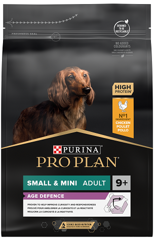 Pro Plan Small & Mini Adult 9+ Age Defence 3kg