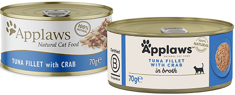 Applaws tonfisk/krabba 70g