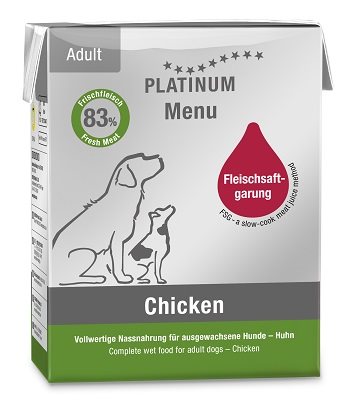 Platinum Våtfoder Adult Chicken 375g