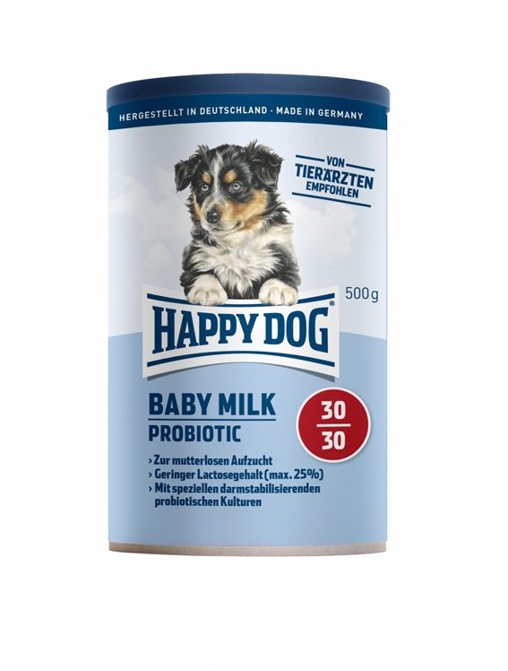 Happy Dog baby milk/mjölkersättning 500g
