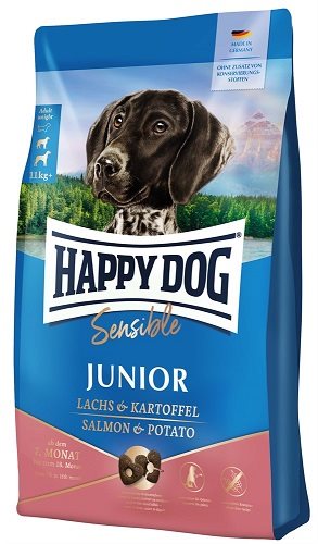 Happy Dog Junior Lax & Potatis 10kg