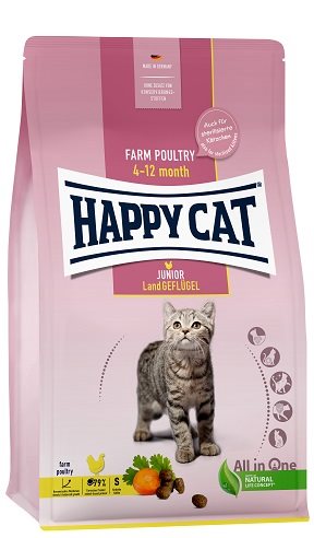 Happy Cat Junior fågel 4kg