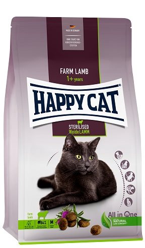 Happy Cat Adult sterilised lamm 1,3kg