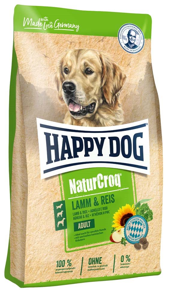 Happy Dog Naturcroq lamm & ris 11kg