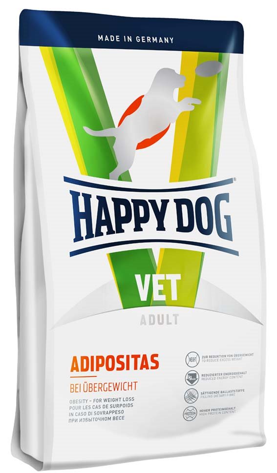 Happy Dog VET Adipositas 12kg (Övervikt)