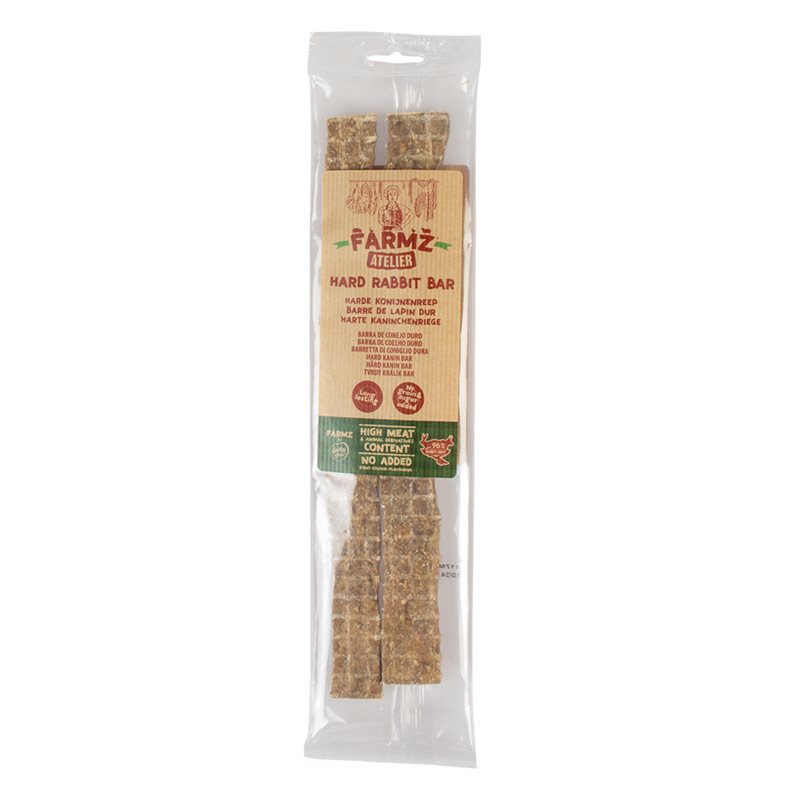 Farmz atelier hard rabbit bar medium 2-pack