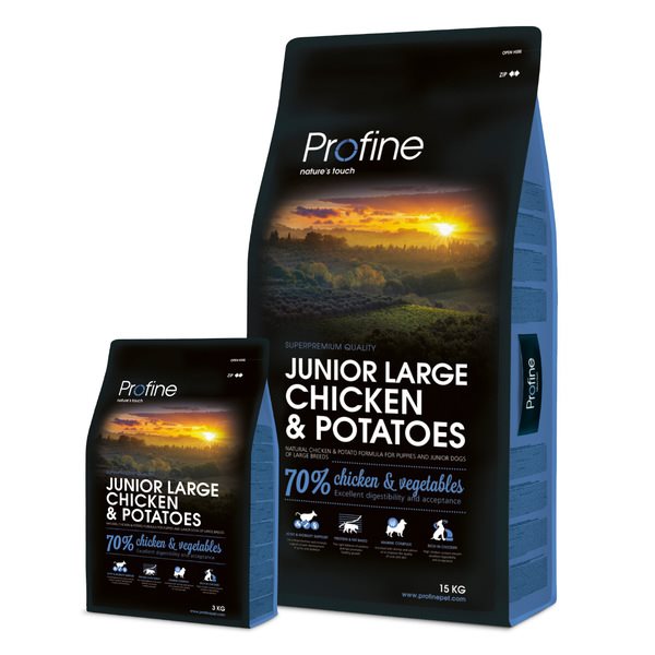 Profine junior large kyckling&potatis 3kg