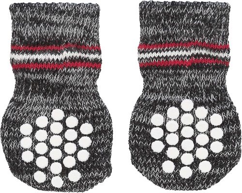 Hundsocka halkfri 2-pack