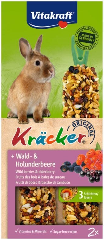 Kräcker med skogsbär & fläder 2-pack