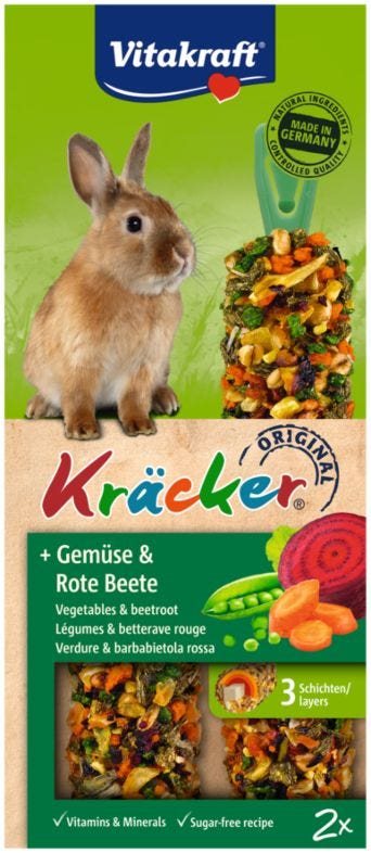 Kräcker med grönsaker & rödbeta 2-pack