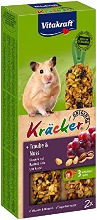 Vitakraft Kräcker Hamster med nötter/druvor