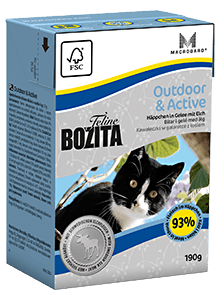 Bozita Feline Tetra Outdoor&Active 190g