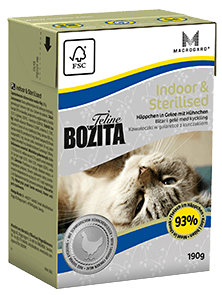 Bozita Feline Tetra Indoor&Sterilised 190g