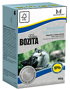 Bozita Feline Tetra Sensitive Diet&Stomach 190g