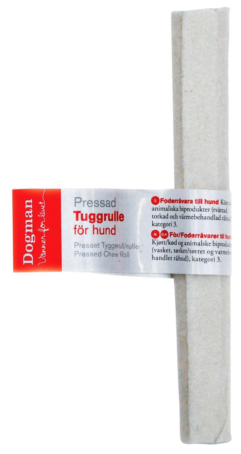 Tuggrulle vit pressad 12cm 50-pack