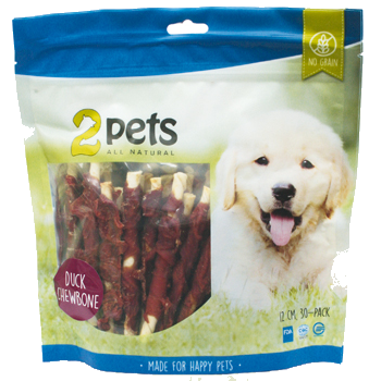 2pets Tuggpinnar m ankfilé 12cm 30-pack 