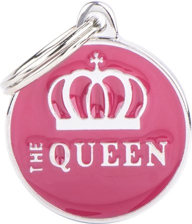 ID-bricka Charms "The Queen" M