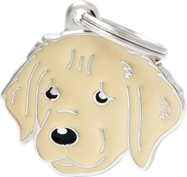 ID-bricka Golden Retriever