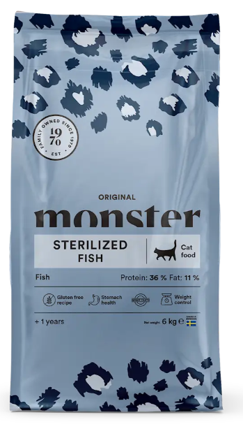 Monster Cat Original Sterilized Fish 6kg