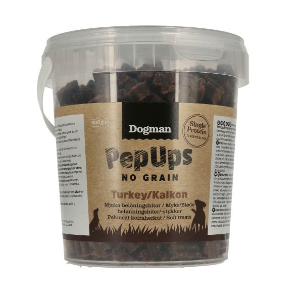 Pep Ups No Grain kalkon 500g