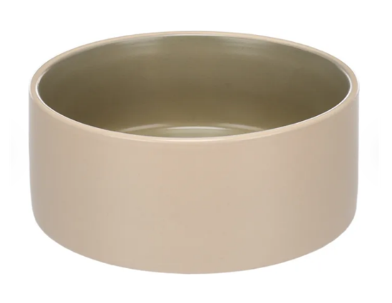 Keramikskål Beige/Grön 800ml
