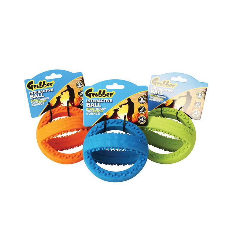 Grubber boll Mini 12,5cm, Rejäl leksak för små hundar!
