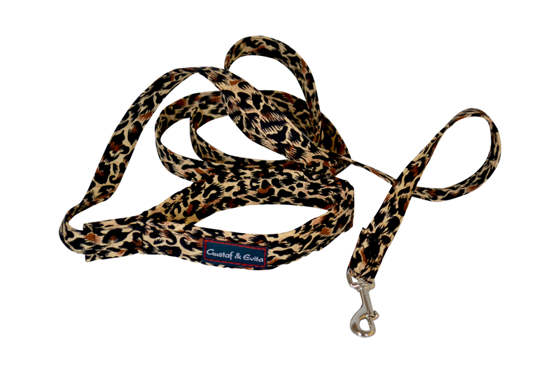 G&E koppel leopard textil