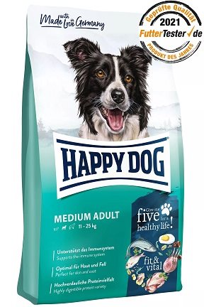 Happy Dog Medium Adult Fit & Vital 4kg