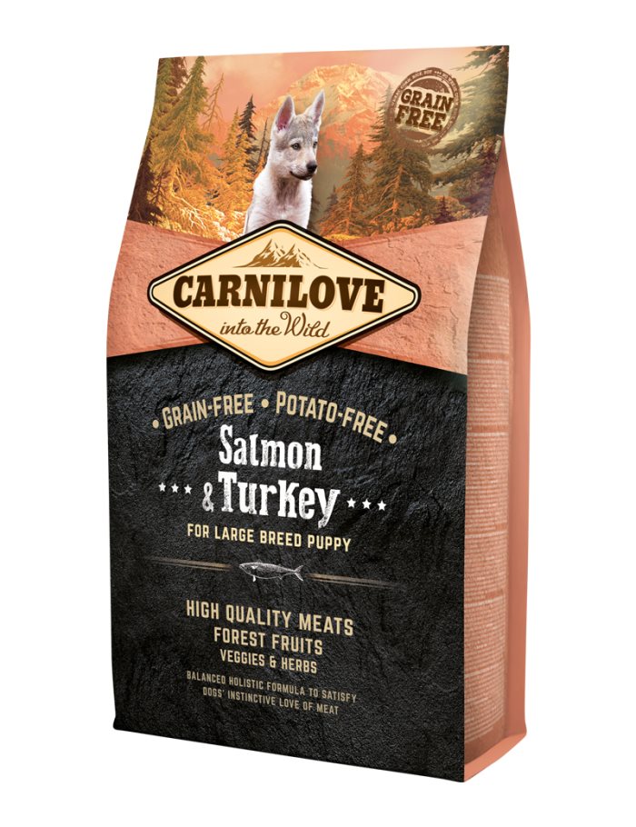 Carnilove Puppy Large Breed Salmon & turkey 4kg