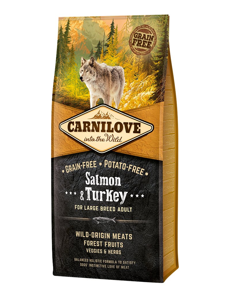 Carnilove Salmon & Turkey Adult Large Breed 12kg