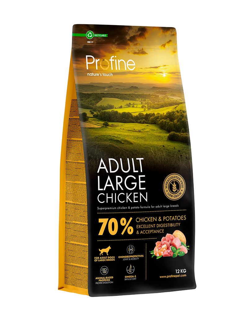 Profine Adult Large Breed Kyckling & Potatis 12kg