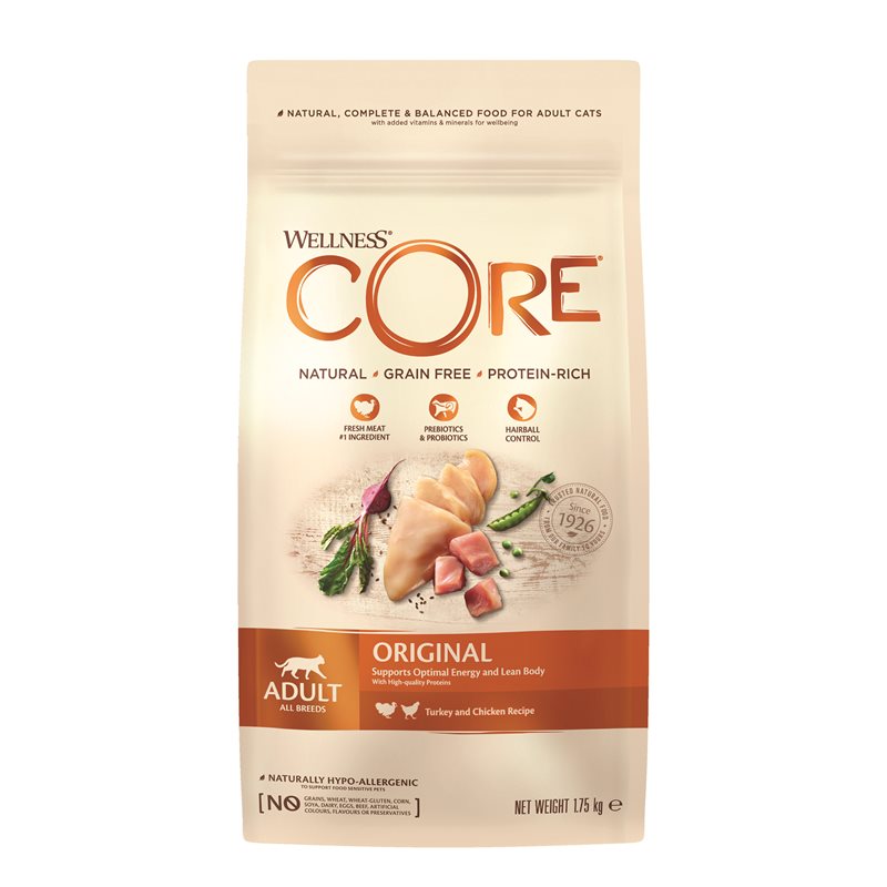 Core cat adult original kalkon & kyckling 1,75kg