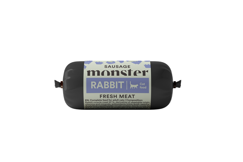 Monster Cat Sausage Rabbit 80g