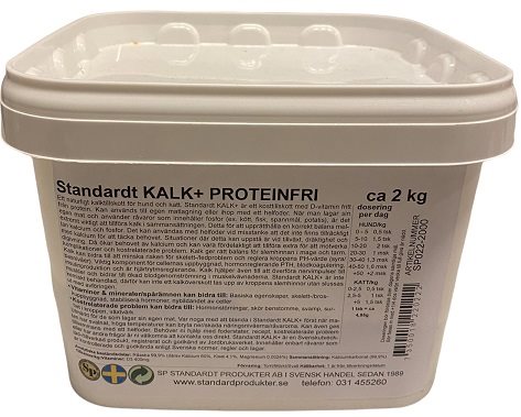 Standardt Kalk Plus protein fri 2kg