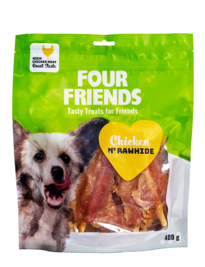 FourFriends Chicken N´rawhide 400g