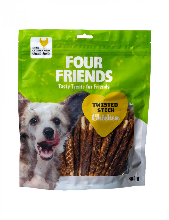 FourFriends Tuggpinne med kyckling 12,5cm 40-pack/400g