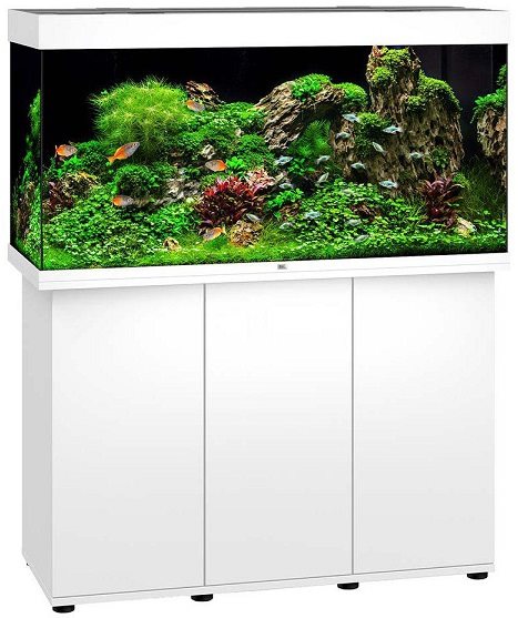 Juwel Rio 350 inkl. SBX-bänk och LED-belysning Vit