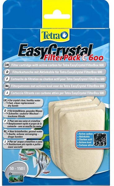 Tetratec Filterpatron Easycrystal 600 3st Med Kol 