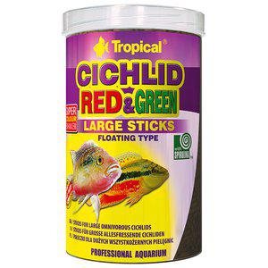 Tropical Cichlid Red & Green Large Sticks 1000ml