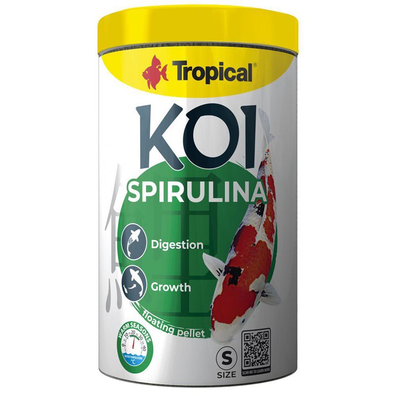 Tropical Koi Spirulina Small 1000ml