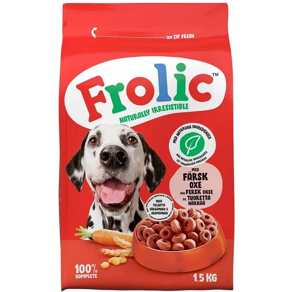 Frolic oxkött 1,5kg
