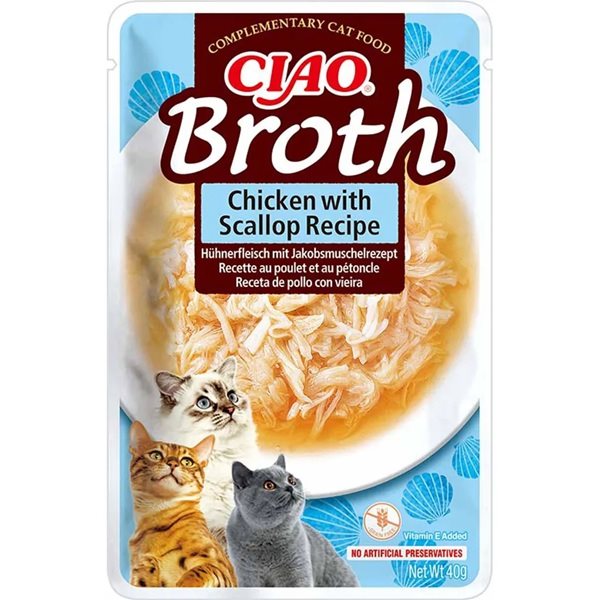 Ciao Chickenbroth w chicken/scallops 50g