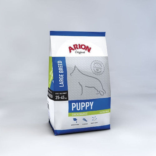 Arion Puppy Large Breed Kyckling&ris 12kg