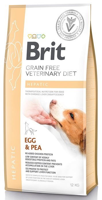 Brit Dog Vet Heptatic 12kg