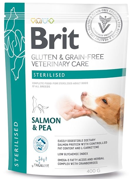 Brit Dog Vet Sterilised 400g
