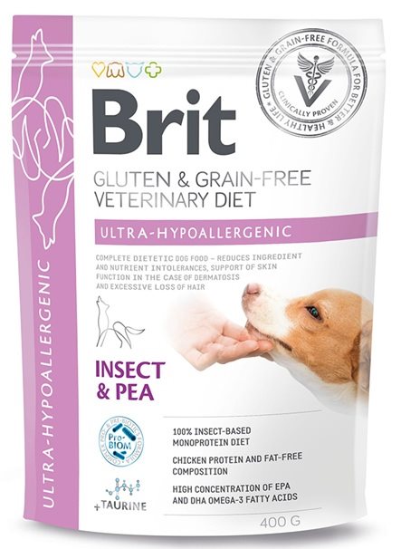 Brit Dog Vet Ultra Hypoallergenic 400g