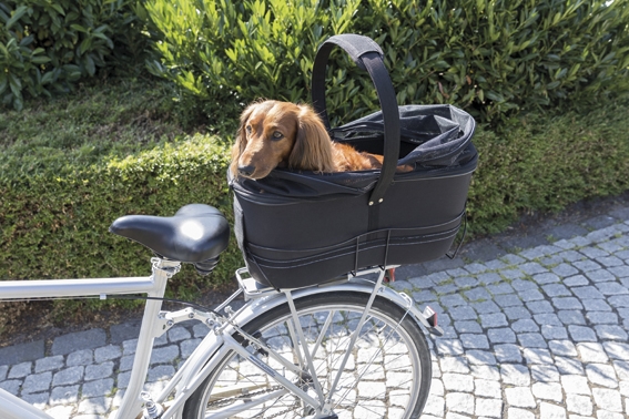 Cykelkorg för breda pakethållare 